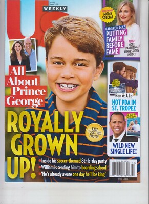 PRINCE GEORGE AUGUST 9 2021 US WEEKLY MAGAZINE ROYALLY GROWN UP