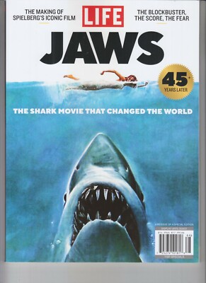 JAWS 45+ YEARS LATER LIFE MAGAZINE 2021 SHARK MOVIE THAT CHANGED THE WORLD
