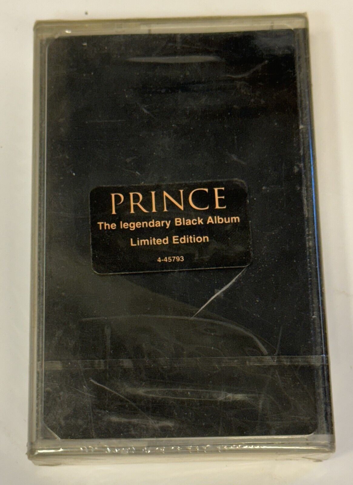 PRINCE - THE LEGENDARY BLACK ALBUM (1994) SEALED CASSETTE PRINCE - THE LEGENDARY BLACK ALBUM (1994) SEALED CASSETTE
