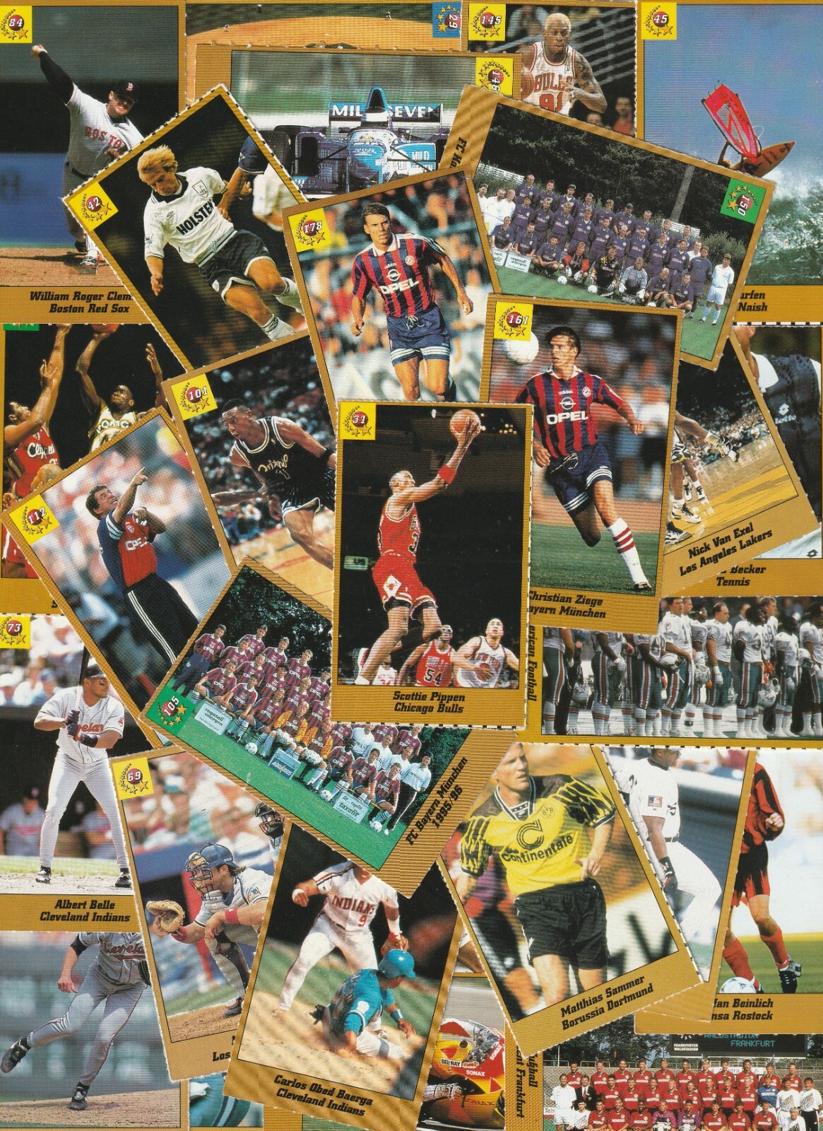 Magic Sport ID Cards 1995 1996 German ULTRA RARE Trading Cards to choose Auswahl