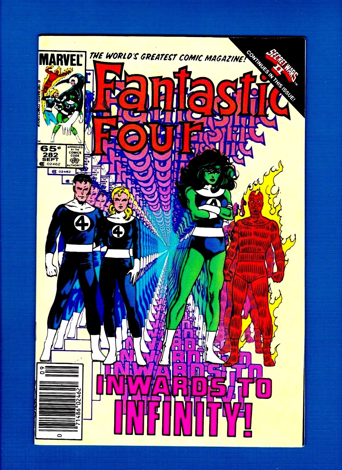 FANTASTIC FOUR #281 282 283 284 285 286 287 288 289 290 FN/VF to NM 10 issue run