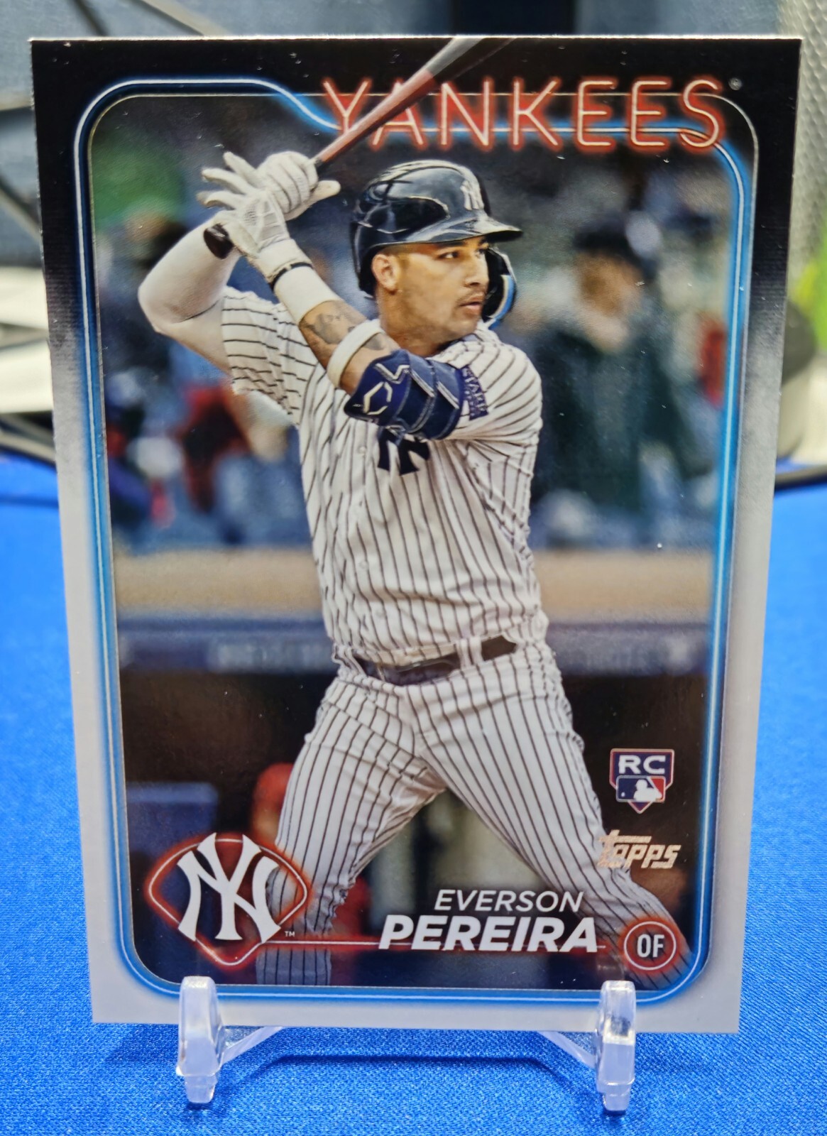 Everson Pereira RC - New York Yankees Auto /299 Break Out 