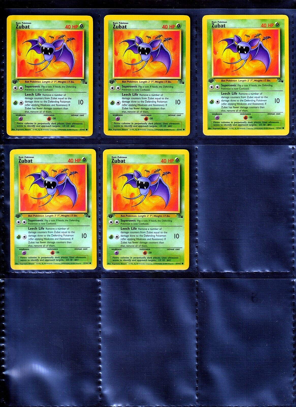 Limited Sale! Pokemon Card Game TCG Zubat 20th 021 JAPANESE