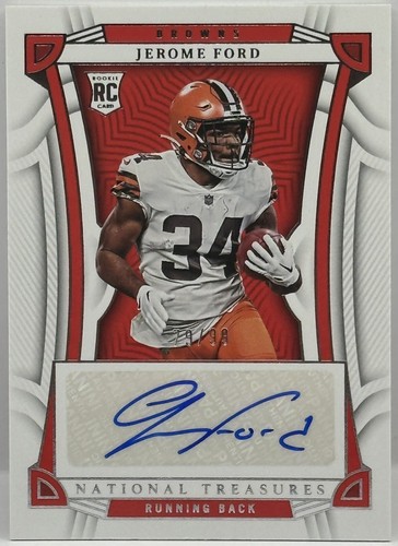 2022 Panini National Treasures Jerome Ford #151