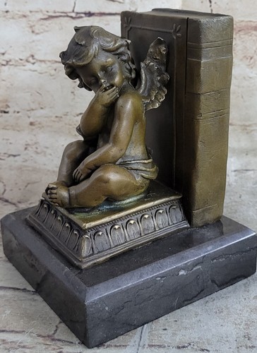 Hot Cast Cherub Angel Museum Quality Classic Artwork Bronze Masterpiece Figure