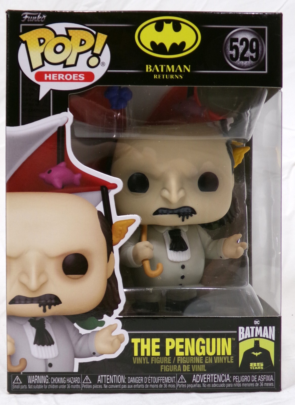 Funko Pop ★ BATMAN RETURNS THE PENGUIN The Penguin (Batman Returns) (DC Villains) 85 Years of