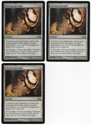 Glaring Spotlight x3 3x 2013 Gatecrash Colorless Rare Artifact MTG NM AZ1