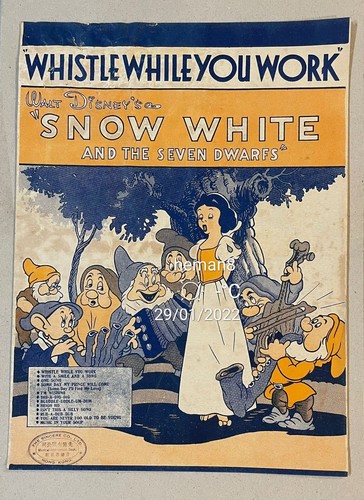 Snow White and the Seven Dwarfs アートブック Walt Disney's Snow White and the Seven Dwarfs: An Art in Its