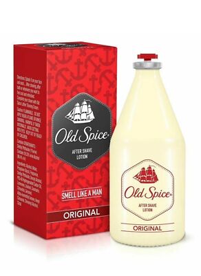 Old Spice After Shave Lotion - Original 150ml - In Classic White Glass Bottle