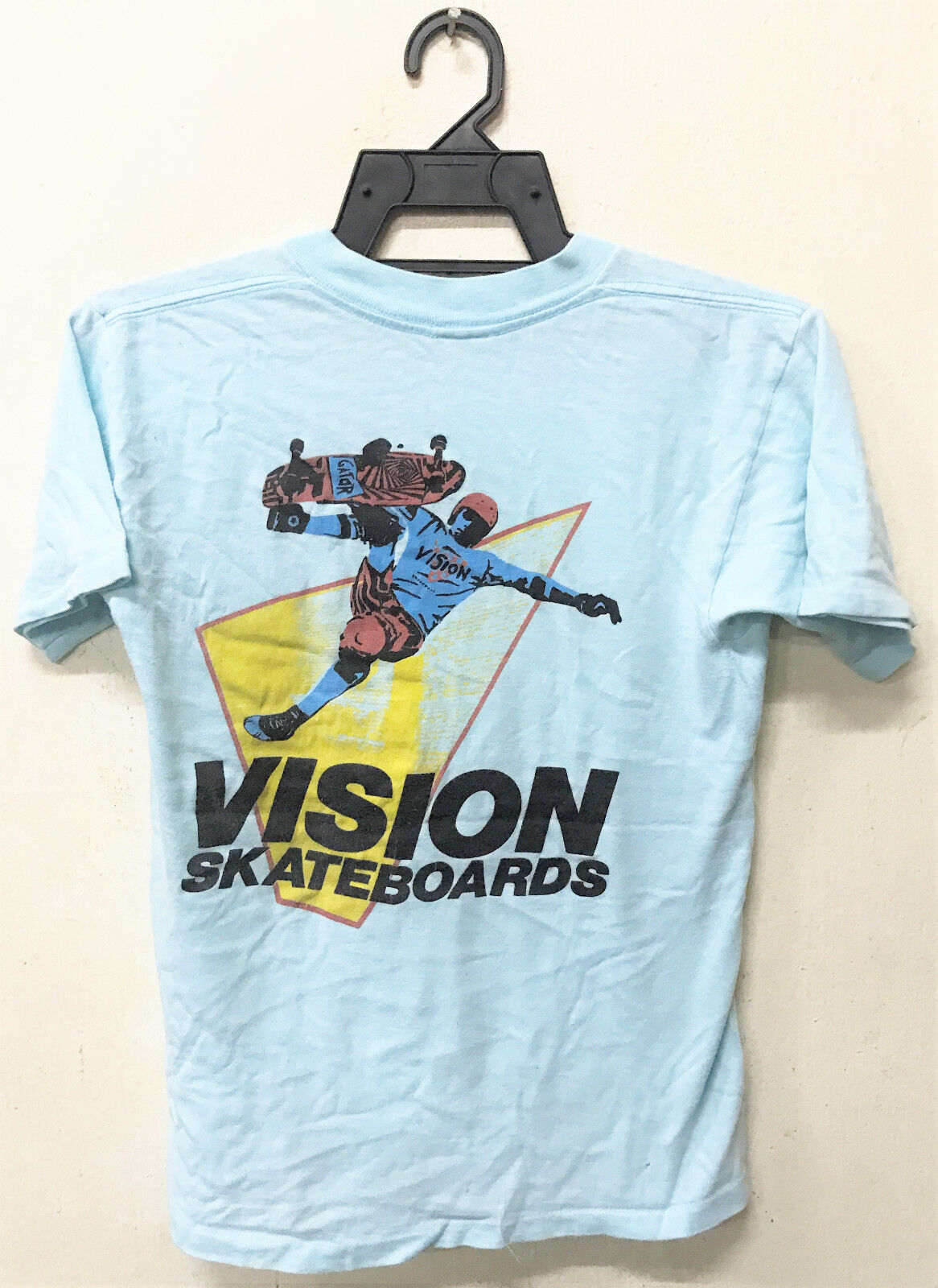 VINTAGE 80s VISION STREET WEAR GATOR SKATEBOARD T-SHIRT VINTAGE 80s VISION STREET WEAR GATOR SKATEBOARD T-SHIRT