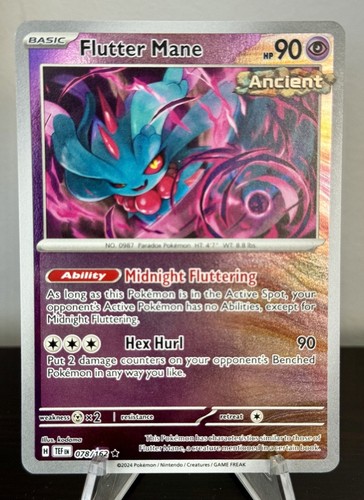 PSA10 FLUTTER MANE REVERSE HOLO 2連番 Reverse Holo - Flutter Mane Pokemon • Rare • 078/162