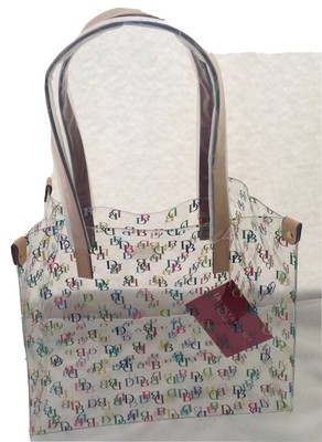 dooney and bourke clear medium shopper