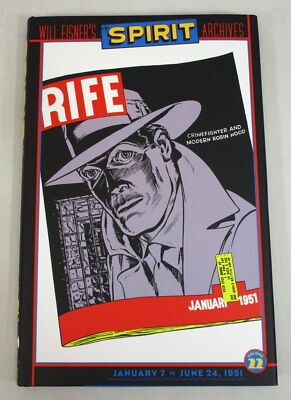 THE SPIRIT ARCHIVES Vol 22 DC Comics Hardcover OOP 1st Print Will Eisner