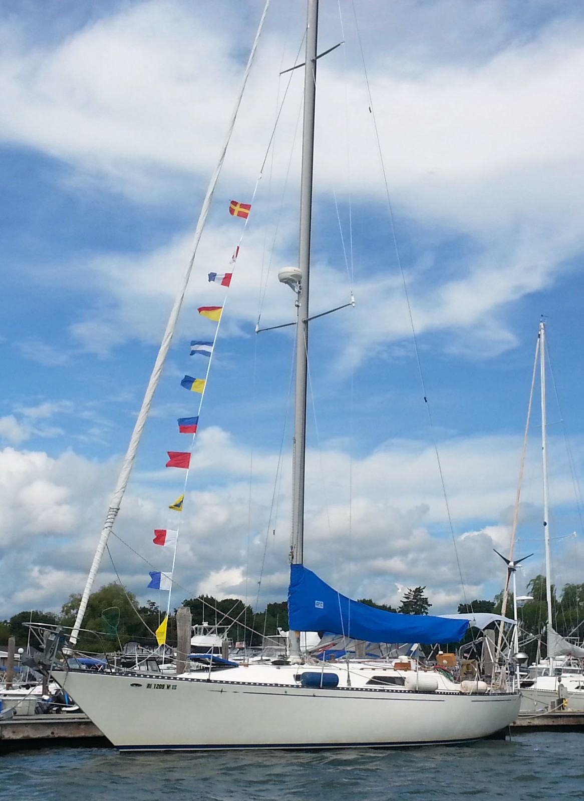 C&C 40-2 MKII Sailboat 1979, Fort Pierce FL with possible slip contract transfer