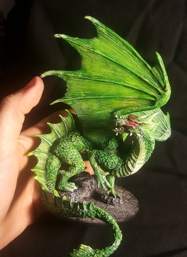 Reaper D&D Blightfang Green Dragon Miniature  Dungeons and Dragons