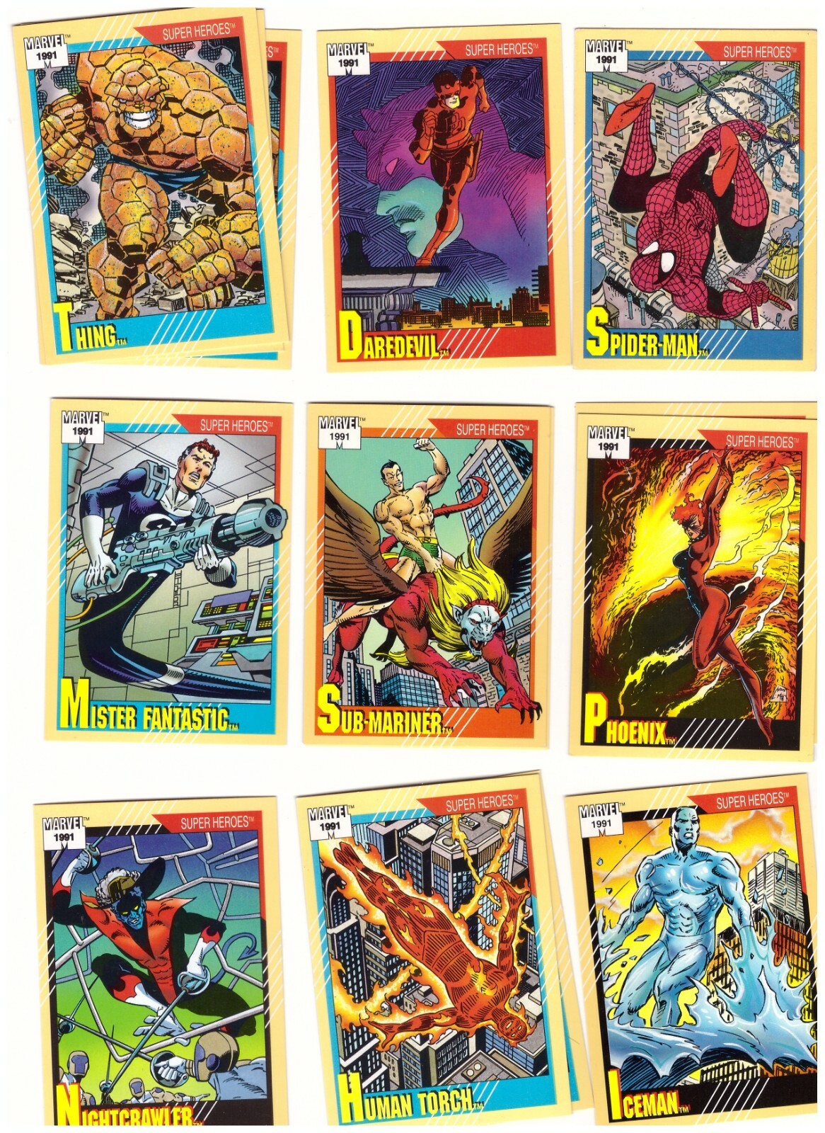 MARVEL 1991 トレーディングカード まとめ メルカリ便 MARVEL 1991 トレーディングカード まとめ メルカリ便