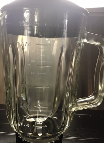 Blk & Decker 6 Cup Replacement 42oz Glass Blender Pitcher Ja