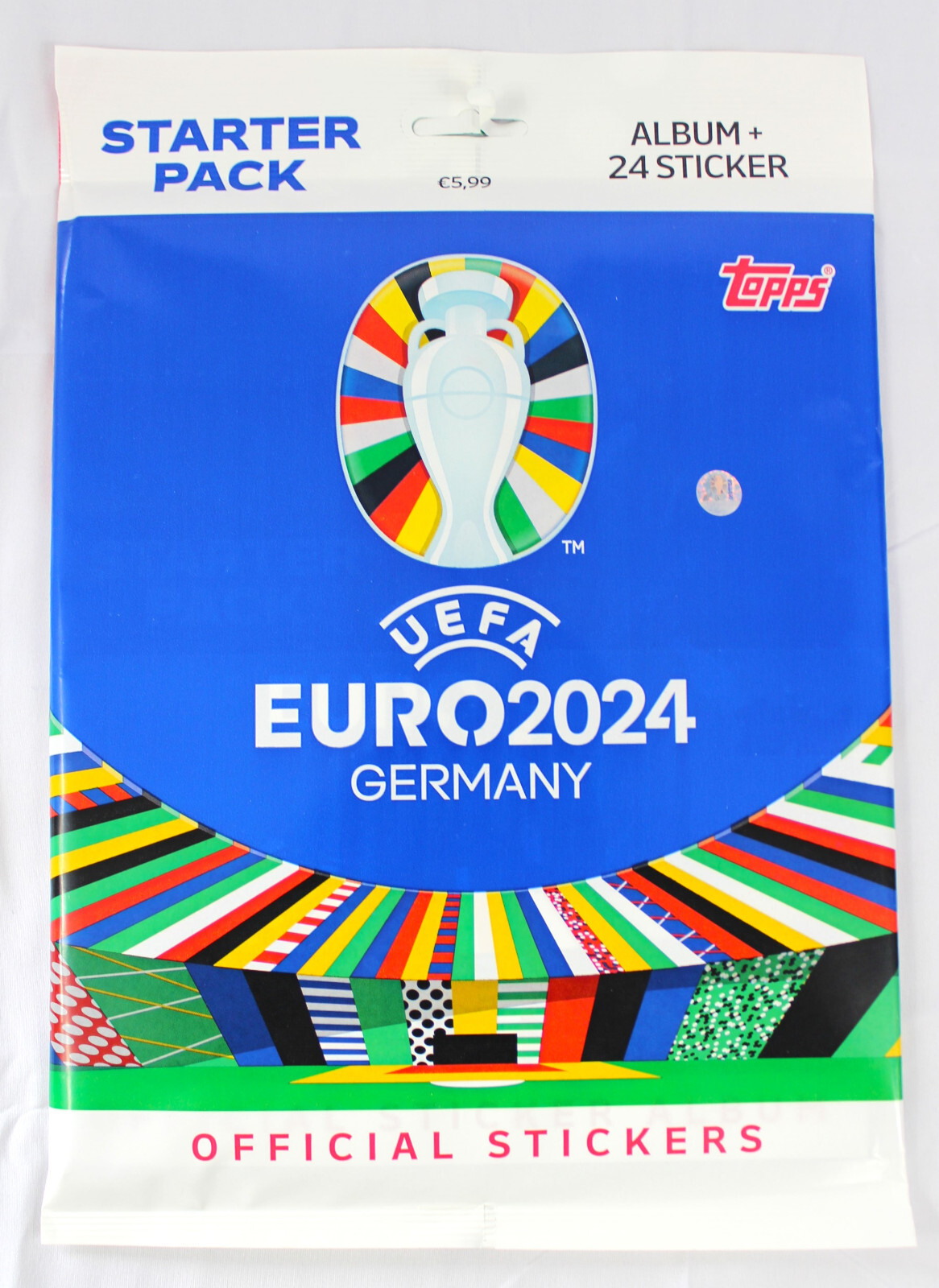 TOPPS EM EURO 2024 Sticker Collection - 1 x STARTER PACK