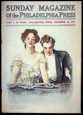 Sunday Magazine Of The Philadelphia Press December 22 1907 Edward Everett Hale
