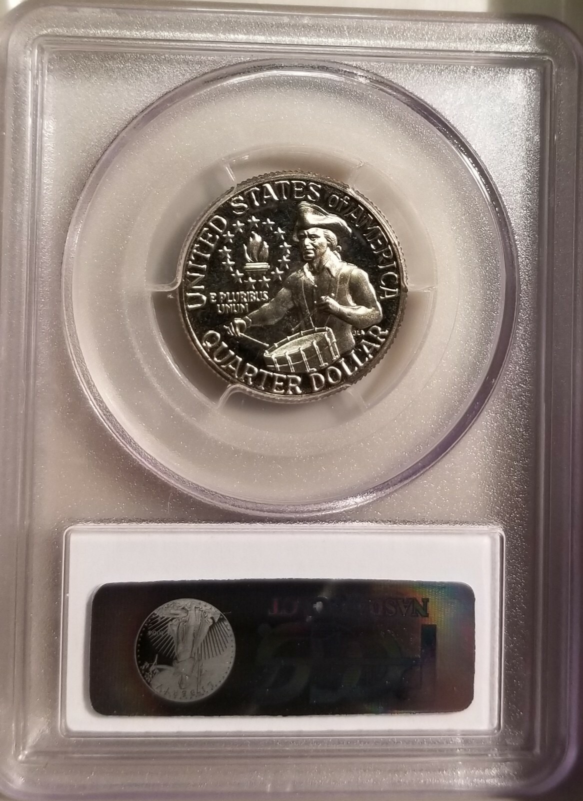 1976 S  CLAD WASHINGTON QUARTER  PCGS PR69DCAM      FREE U.S. SHIPPING