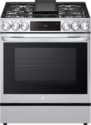LG 30 inch Smart Dual Fuel Slide-In Range BRAND NEW LSDL6336F