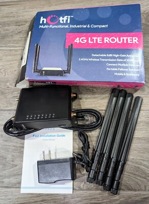 Hotfi 4G LTE wireless Router, RV camper Van Van Life Home Business 
