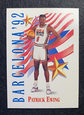 Patrick Ewing 1991-92 SkyBox #532 USA Barcelona Olympics 1992 Basketball Card NM