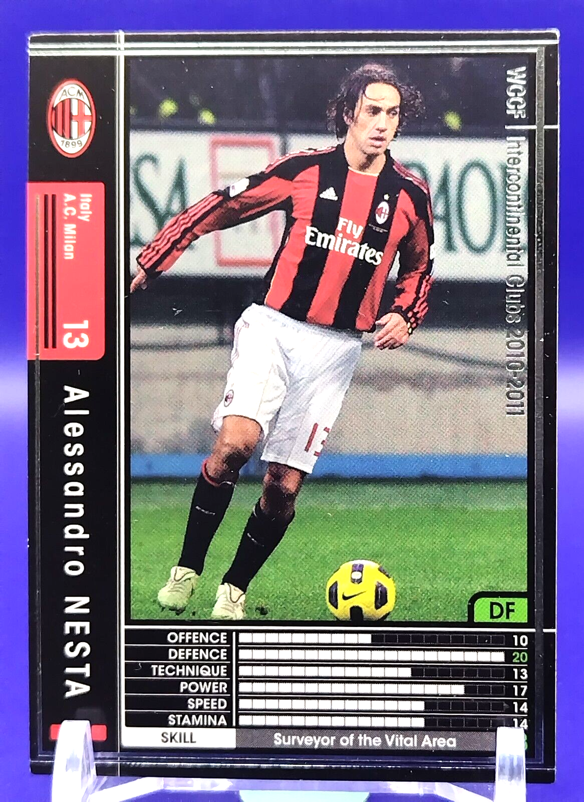 Alessandro NESTA カード Alessandro Nesta 2004-2005 04-05 Panini WCCF Soccer Card
