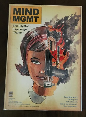 Mind MGMT Board Game KS DELUXE Edition - The Psychic Espionage Game Off the Page