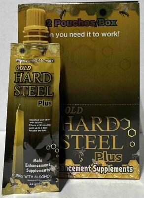 10 Packs  Liquid Hard Steel Gold Plus 