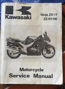 Kawasaki ZZR1100 Motorcycle service Manual | Motorcycle & Scooter