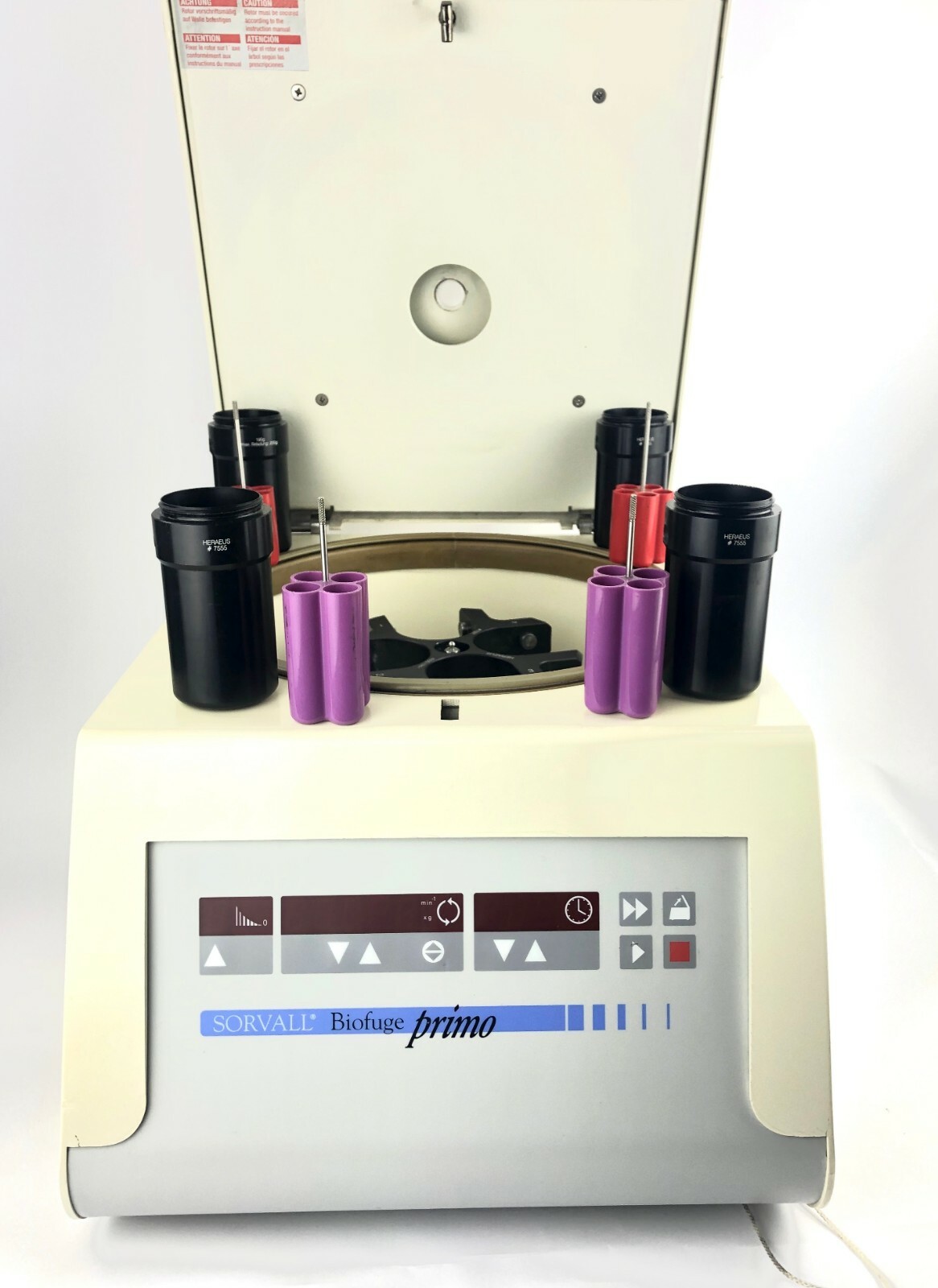 Biofuge Sorvall Primo Benchtop Centrifuge Certified Working Conditions