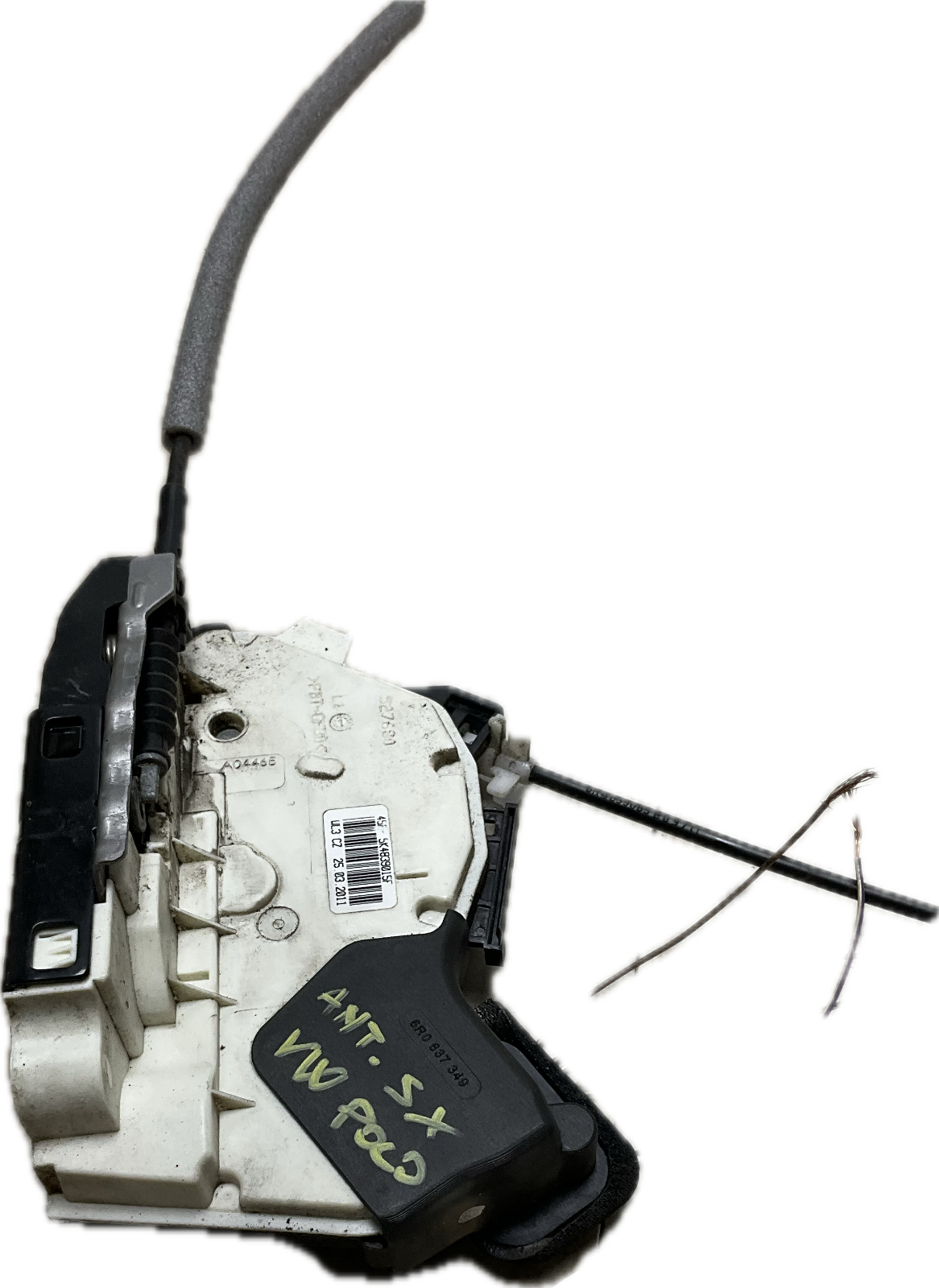 Serratura posteriore sinistra VOLKSWAGEN POLO CODICE RICAMBIO: 5K4839015F