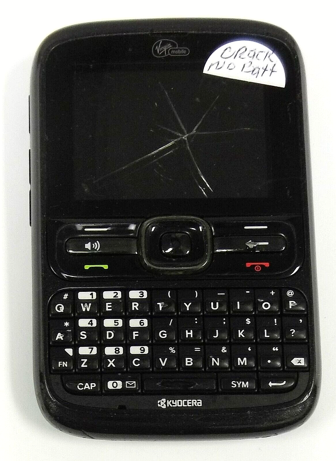 Kyocera Loft / Torino S2300 - Black ( Virgin Mobile ) Cellular