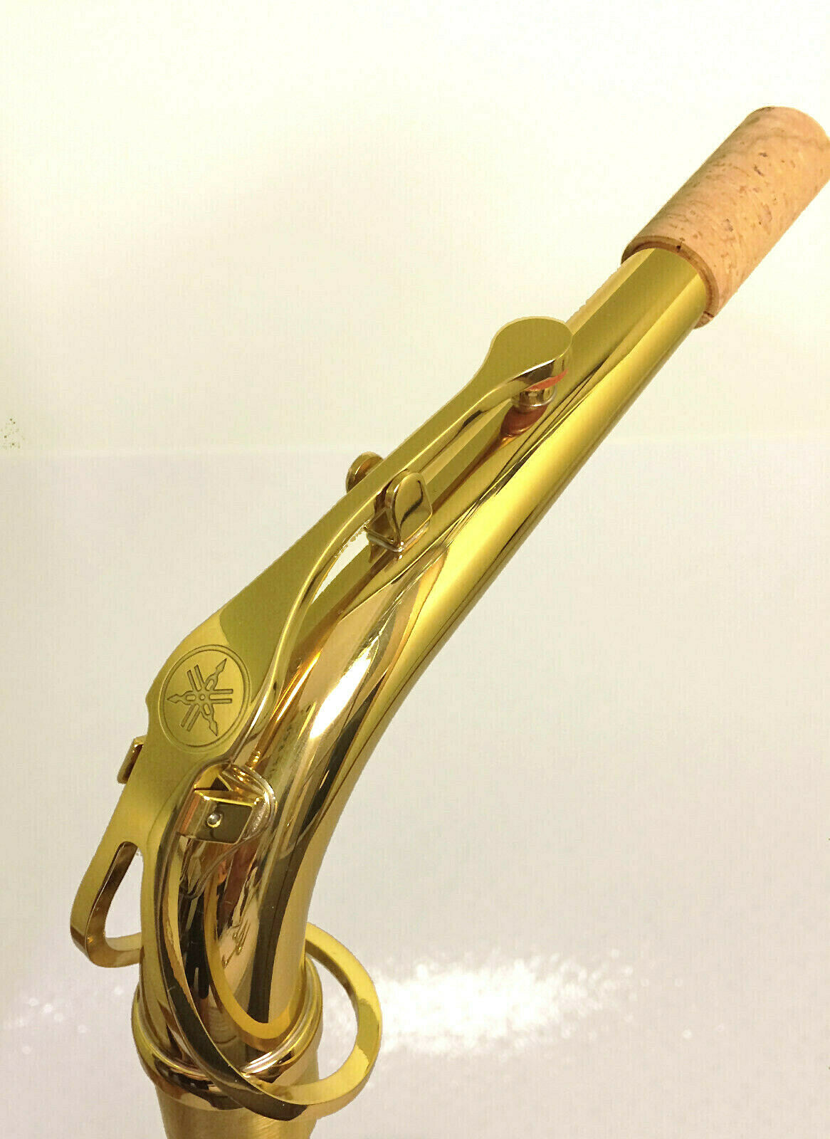 【新品未使用タグ付】 ORGUE／gold button knit 【Sax】 gold button knit