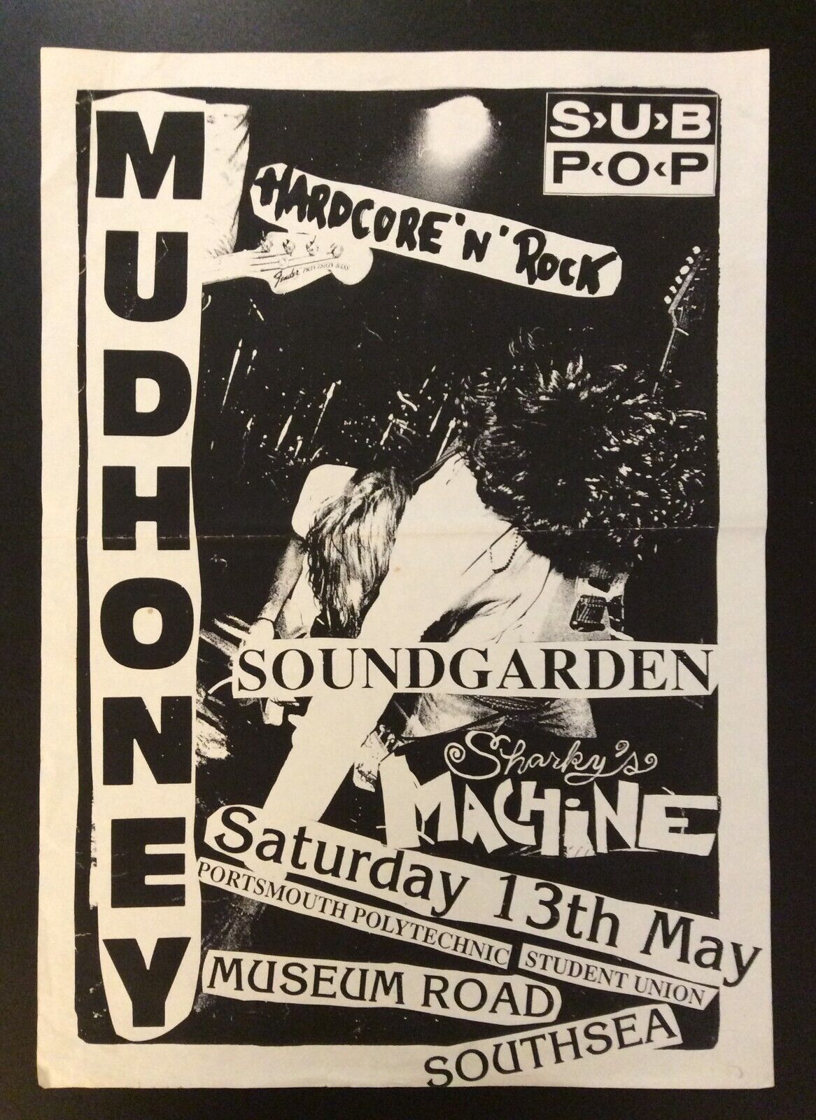 RARE Original 1989 Sub Pop Soundgarden & Mudhoney U.K. RARE Original 1989 Sub Pop Soundgarden & Mudhoney U.K.