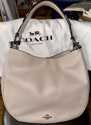 Coach Madison Shoulder Bag In Signature Canvas With RIvets and