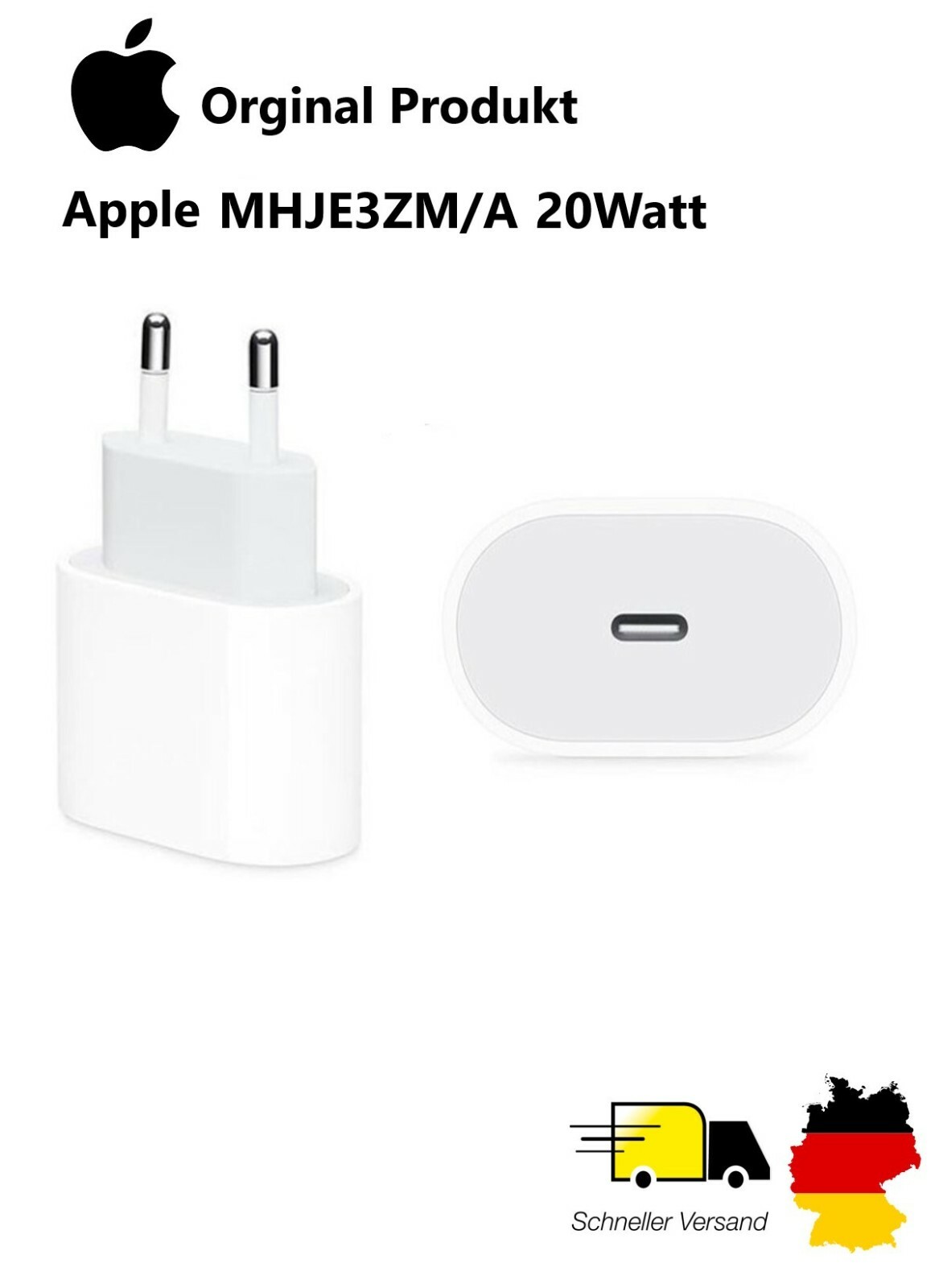 Original Apple Power Adapter iPhone 12 Pro Max mini