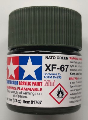Tamiya 81767 Acrylic Mini XF-67 Nato Green 10ml