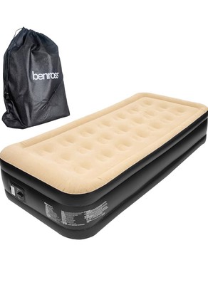 Benross 88080 Single Airbed/Inflatable Air bed Mattress with Built-In Electric 