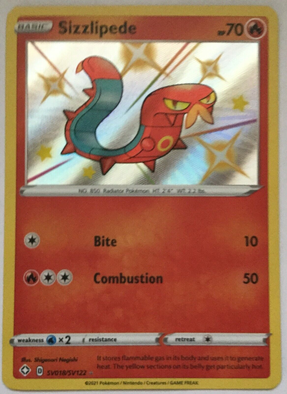 【★大感謝セール】 SV018/SV122 Sizzlipede Shining eBay | Vault Shiny Fates マジック：ザ・ギャザリング