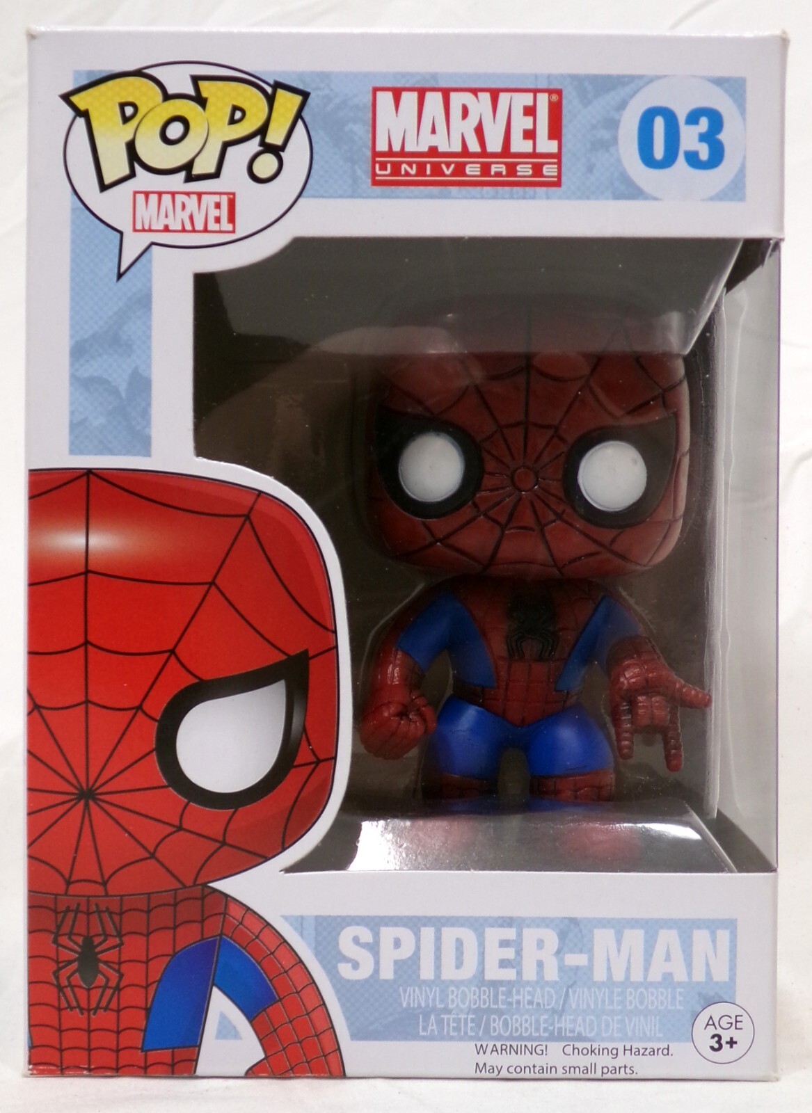 Funko pop!Marvelのスパイダーマンのフィギュアシリーズ03 Funko Pop! Marvel Universe 03 Spider-Man Vinyl Figure New in