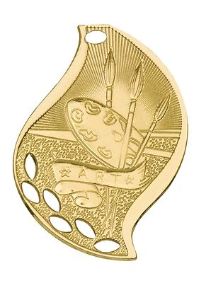 Art Medal Award Trophy With Free Lanyard FM201 School Team Sports Artist