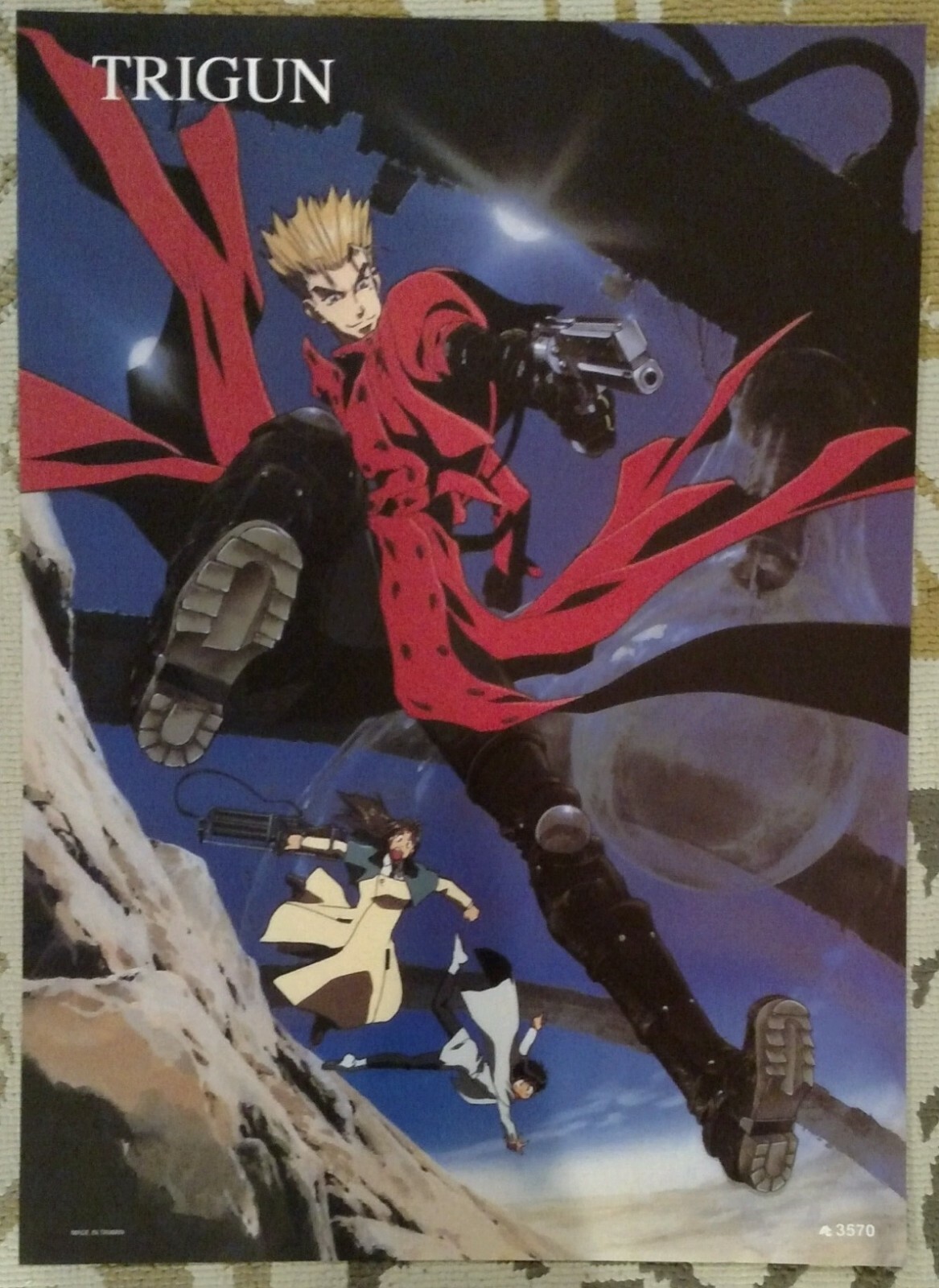 Trigun Laminated Poster Vash The Stampede Meryl Stryfe Milly Thompson New 3570のebay公認海外通販 セカイモン