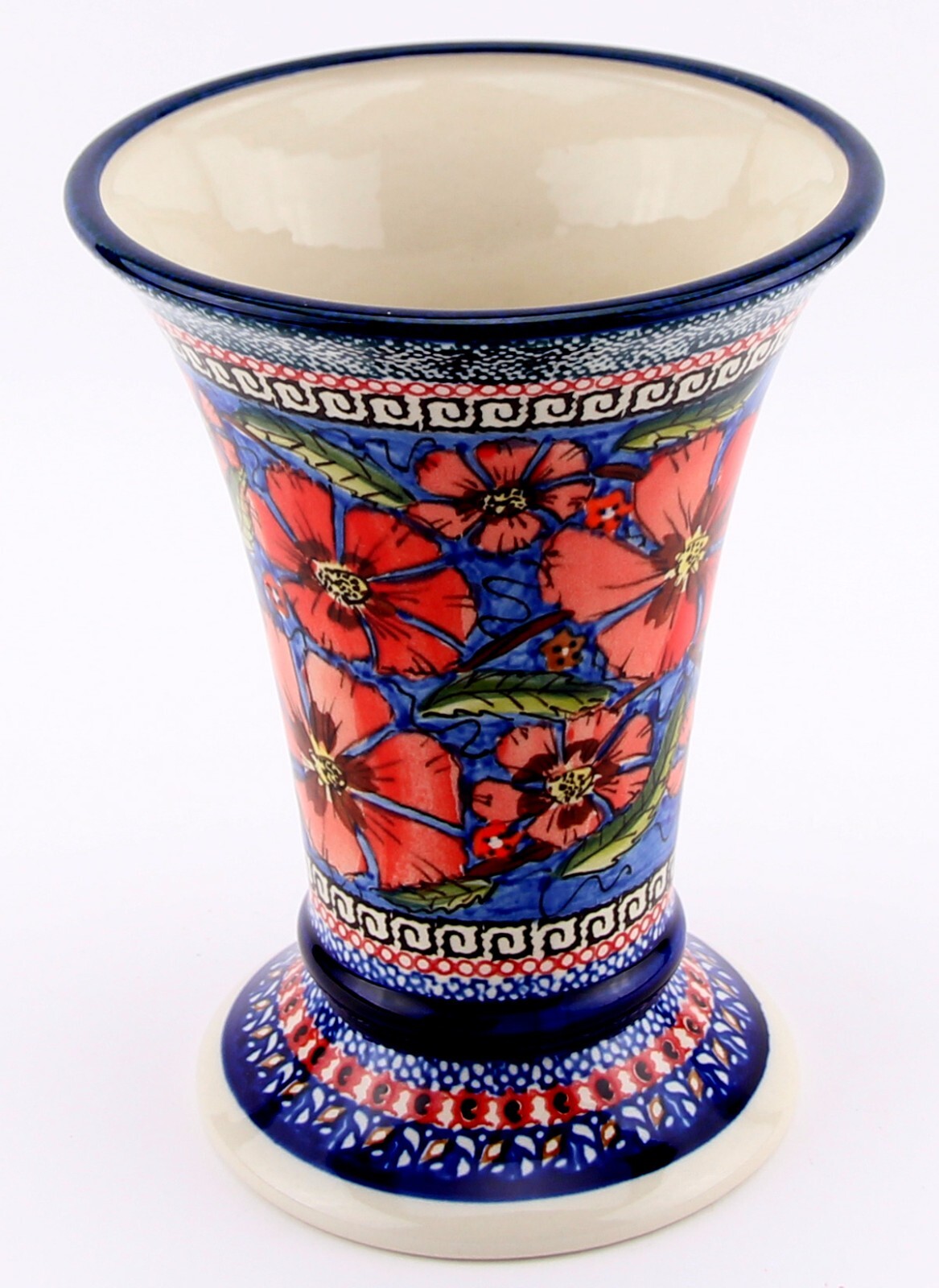 Polish Pottery Vase 7.5