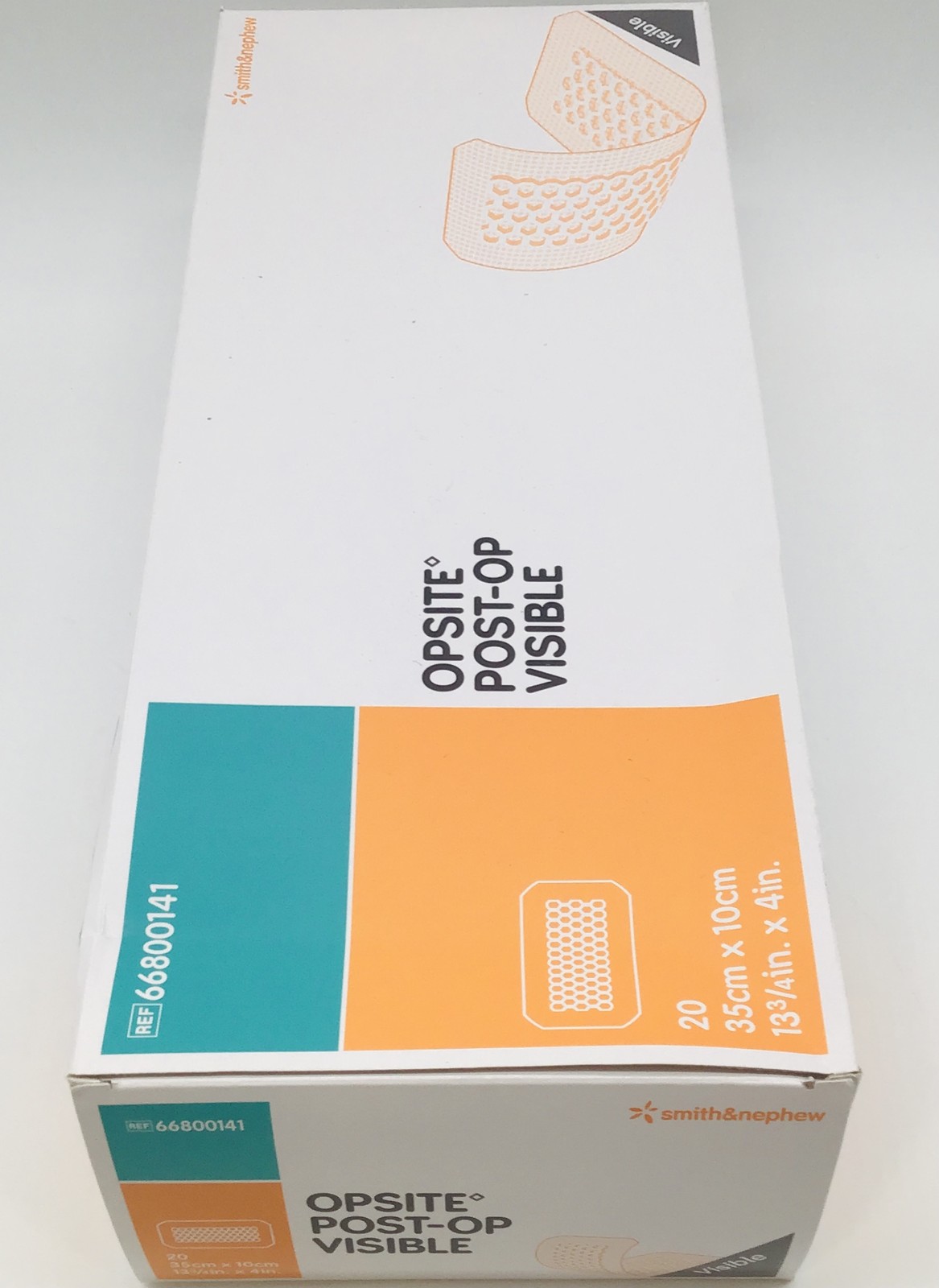 Smith & Nephew 66800141 Opsite Post-Op Visible Waterproof Dressing - Box of 20