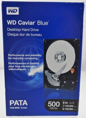 Western Digital WDBAAV5000ENC-NRSN 500 GB PATA IDE Hard Drive New in Box