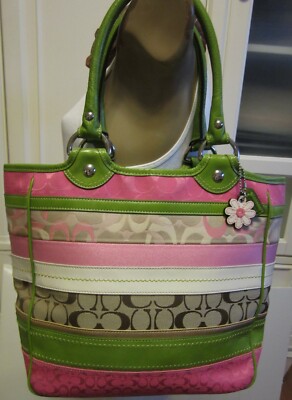 バッグ Coach Patchwork Bleecker Tote Bag Coach Ltd Ed Bleecker Multicolor Purple Patchwork Leather