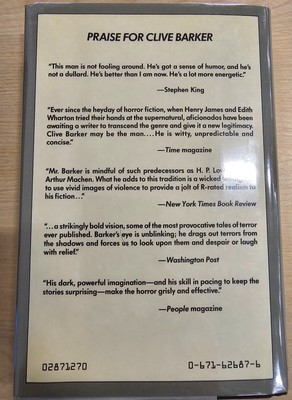 Clive Barker: In The Flesh. Poseidon Press