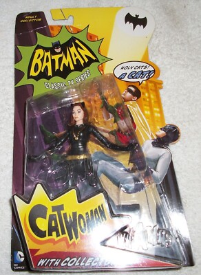 2013 Mattel DC Comics Batman Classic TV Series Catwoman 6'' Action Figure